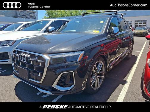 Mythos Black Metallic 2025 Audi SQ7 4.0T Premium Plus