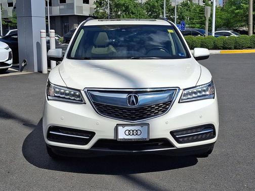 Diamond White Pearl 2016 Acura MDX 3.5L w/Advance Package