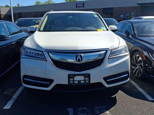 Diamond White Pearl 2016 Acura MDX 3.5L w/Advance Package