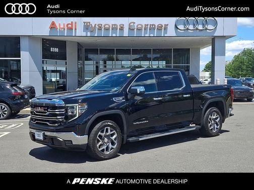 Onyx Black 2023 GMC Sierra 1500 SLT