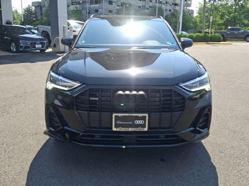 Mythos Black Metallic 2025 Audi Q3 45 S line Premium Plus
