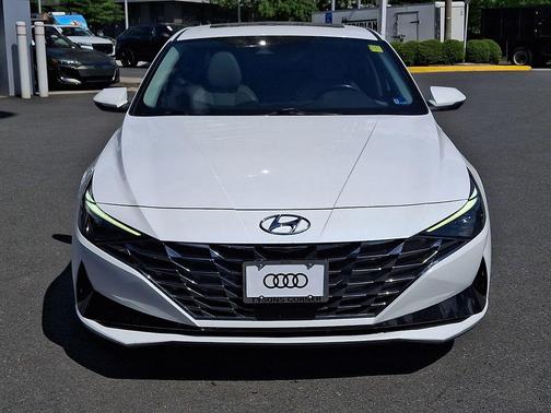 Quartz White 2021 Hyundai ELANTRA Limited
