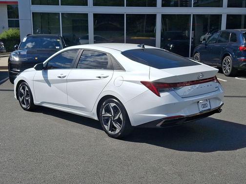 Quartz White 2021 Hyundai ELANTRA Limited