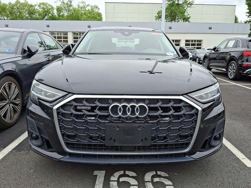 Mythos Black Metallic 2023 Audi A8 L 55 TFSI quattro Tiptronic