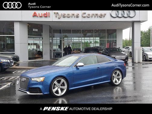 Sepang Blue Pearl Effect 2014 Audi RS 5 4.2