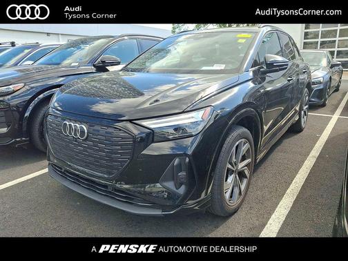 Mythos Black Metallic 2023 Audi Q4 e-tron Premium Plus 50 quattro