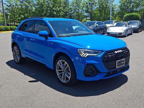 Turbo Blue 2023 Audi Q3 45 S line Premium Plus