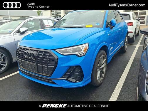 Turbo Blue 2023 Audi Q3 45 S line Premium Plus