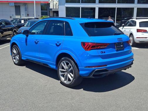Turbo Blue 2023 Audi Q3 45 S line Premium Plus