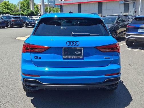Turbo Blue 2023 Audi Q3 45 S line Premium Plus