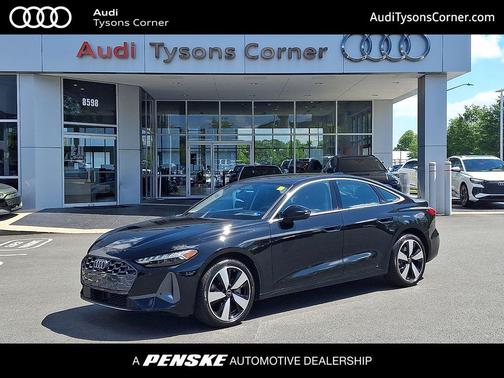 Mythos Black Metallic 2025 Audi A5 Premium Plus TFSI quattro S tronic