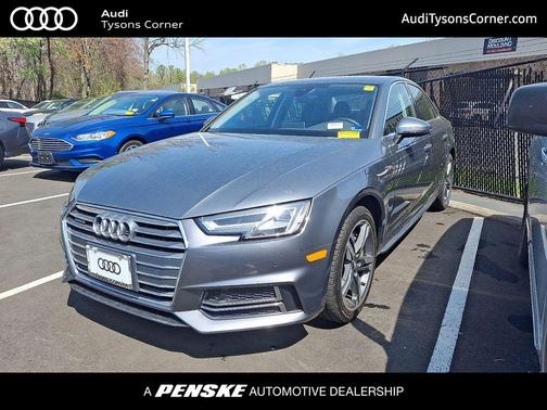 Monsoon Gray Metallic 2017 Audi A4 2.0T Premium Plus