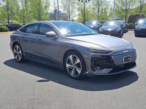Typhoon Gray Metallic 2025 Audi A6 e-tron Premium Plus