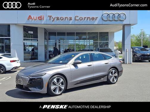 Typhoon Gray Metallic 2025 Audi A6 e-tron Premium Plus