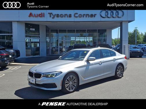 Glacier Silver Metallic 2019 BMW 530 xDrive