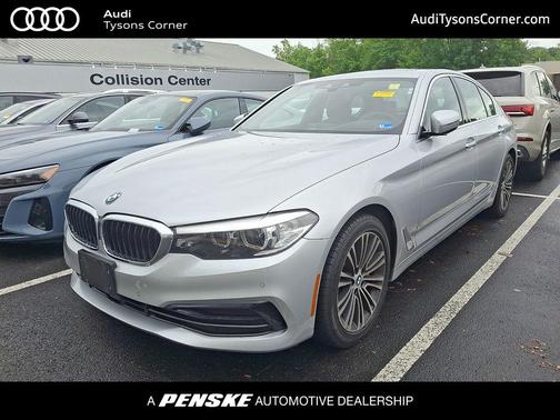 Glacier Silver Metallic 2019 BMW 530 xDrive