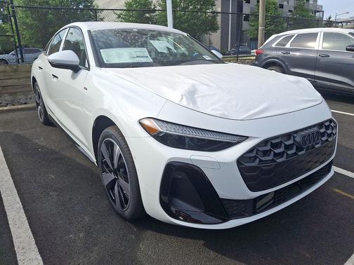 Glacier White Metallic 2026 Audi A5 Premium Plus TFSI quattro S tronic
