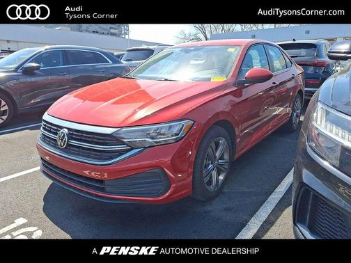 Red Metallic 2022 Volkswagen Jetta 1.5T SE