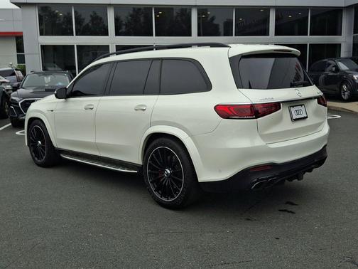 designo Diamond White Bright Metallic 2021 Mercedes-Benz AMG GLS 63 Base
