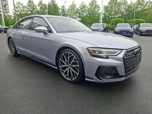 Florett Silver Metallic 2023 Audi A8 L 55 TFSI quattro Tiptronic