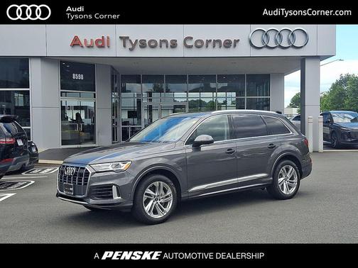 Samurai Gray Metallic 2022 Audi Q7 55 Premium Plus