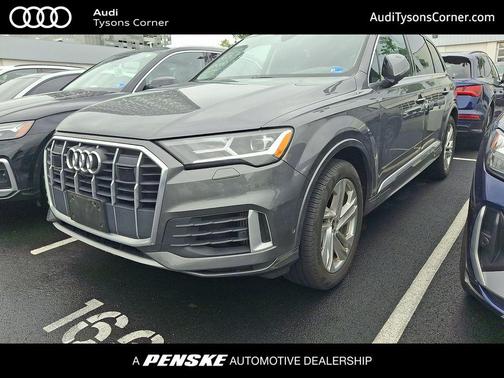 Samurai Gray Metallic 2022 Audi Q7 55 Premium Plus