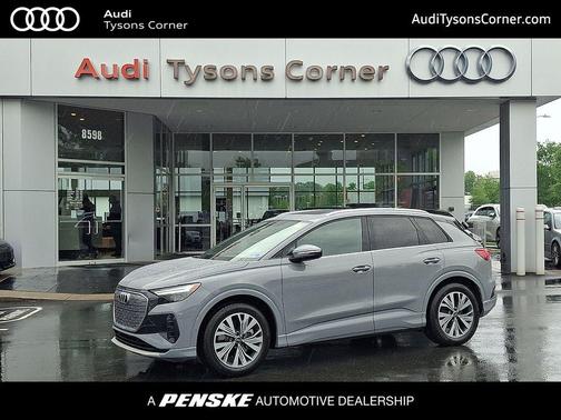 Pebble Gray 2023 Audi Q4 e-tron Premium Plus 40 RWD