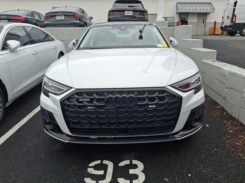 Glacier White Metallic 2023 Audi A8 L 55 TFSI quattro Tiptronic