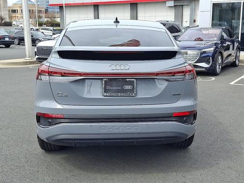 Pebble Gray 2025 Audi Q4 e-tron Sportback Premium Plus 55 quattro