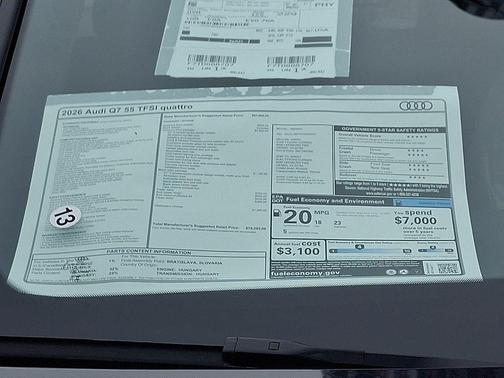 2026 Audi Q7 55 Premium Plus