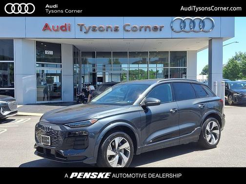 Manhattan Gray Metallic 2025 Audi Q6 e-tron Premium Plus quattro
