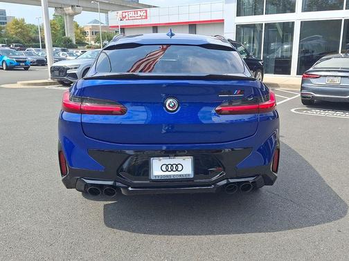 Blue Metallic 2023 BMW X4 M AWD