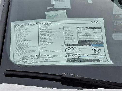 2025 Audi Q3 45 S line Premium Plus