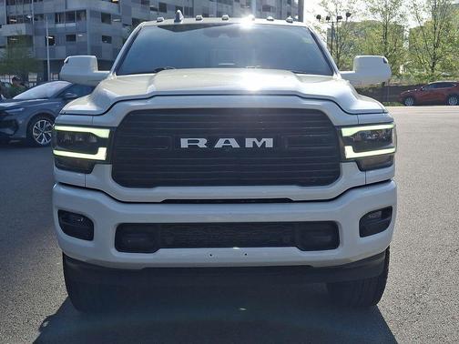 Pearl White 2020 RAM 2500 Laramie Crew Cab 4x4 6'4' Box