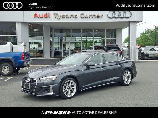 Manhattan Gray Metallic 2023 Audi A5 Sportback Premium Plus