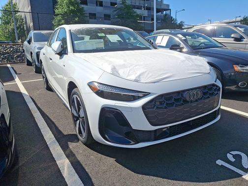 Glacier White Metallic 2026 Audi A5 Premium Plus TFSI quattro S tronic