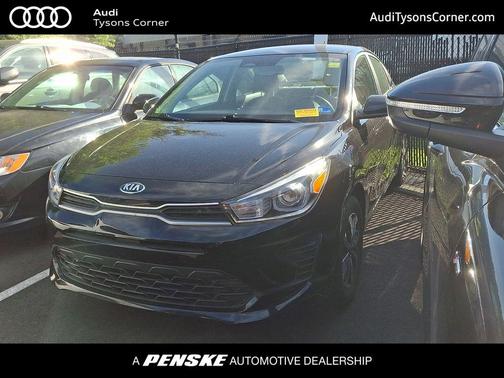 Aurora Black 2021 Kia Rio S
