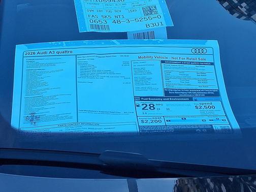 2026 Audi A3 quattro