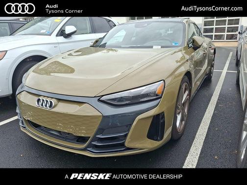 Tactical Green Metallic 2024 Audi e-tron GT Premium Plus quattro