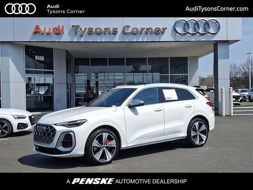 Glacier White Metallic 2025 Audi SQ5 3.0T Premium Plus