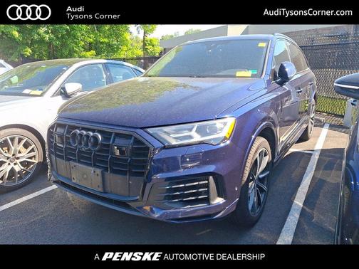 Navarra Blue Metallic 2021 Audi Q7 55 Premium Plus