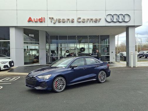 navarra blue metallic 2026 Audi S3 TFSI quattro S tronic Sedan