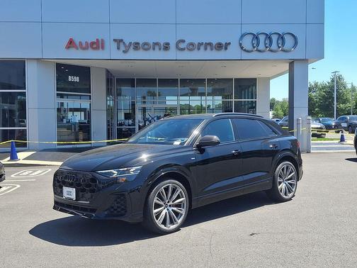 Mythos Black Metallic 2026 Audi Q8 55 Prestige