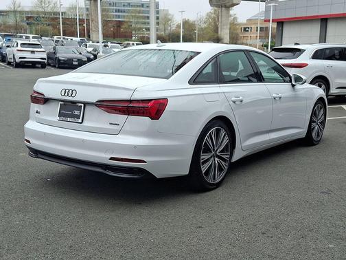 Glacier White Metallic 2023 Audi A6 45 Premium Plus
