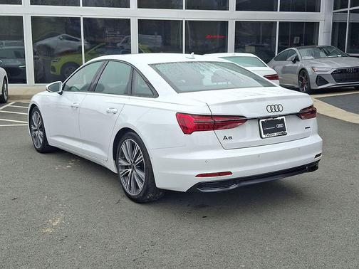 Glacier White Metallic 2023 Audi A6 45 Premium Plus