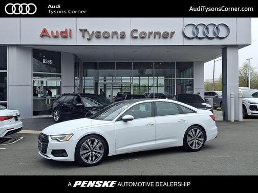 Glacier White Metallic 2023 Audi A6 45 Premium Plus