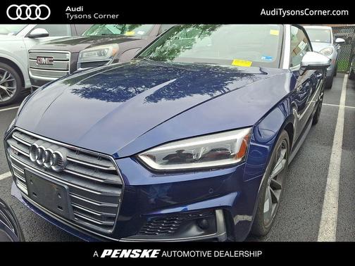 Navarra Blue Metallic/Black Roof 2018 Audi S5 3.0T Prestige