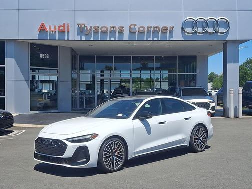 Glacier White Metallic 2026 Audi S5 Premium Plus TFSI quattro S tronic