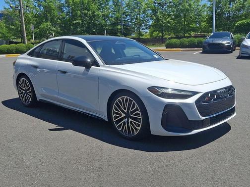 Glacier White Metallic 2026 Audi S5 Premium Plus TFSI quattro S tronic