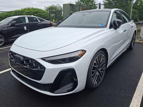 Glacier White Metallic 2026 Audi S5 Premium Plus TFSI quattro S tronic